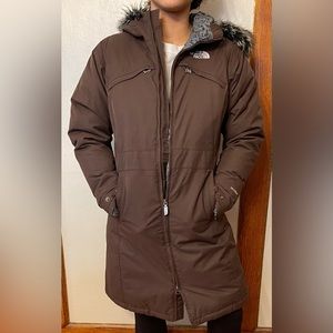 Brown North Face Coat